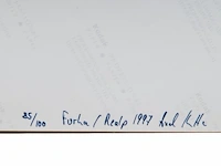 Axel hütte (1951), 'furka/realp' (1995), 1997, c-print, n° 85/100 30 x 24 cm. (11.81 x 9.44 in.) - afbeelding 3 van  3