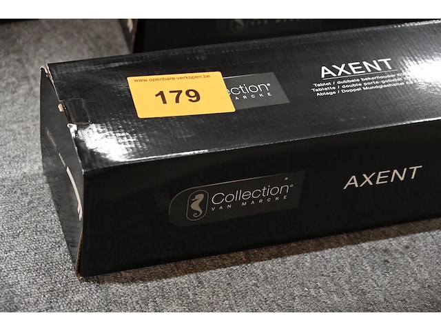 Axent tablet met dubbele bekerhouder - afbeelding 1 van  3