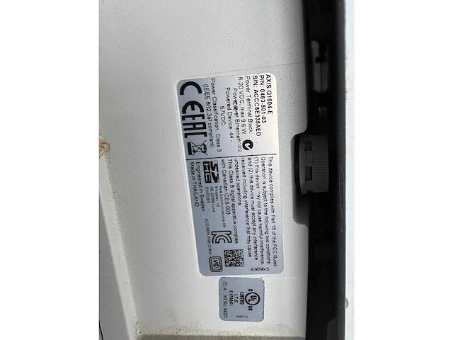 Axis - bewakings camara - afbeelding 4 van  5