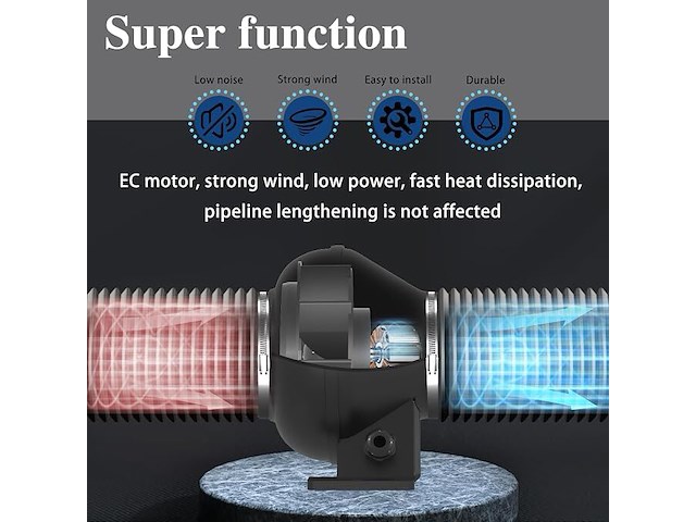 Aygrochy buisventilator (100 mm) - afbeelding 4 van  4