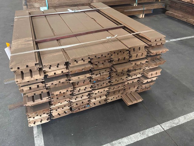 Ayous 26x130 hardhout - afbeelding 3 van  3