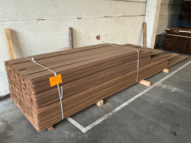 Ayous thermo 15x130/140 hardhout - afbeelding 1 van  6