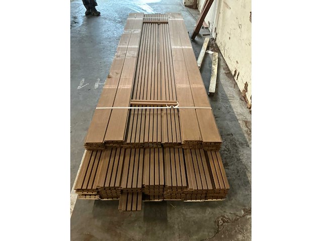 Ayous thermo 21x125 hardhout - afbeelding 3 van  5