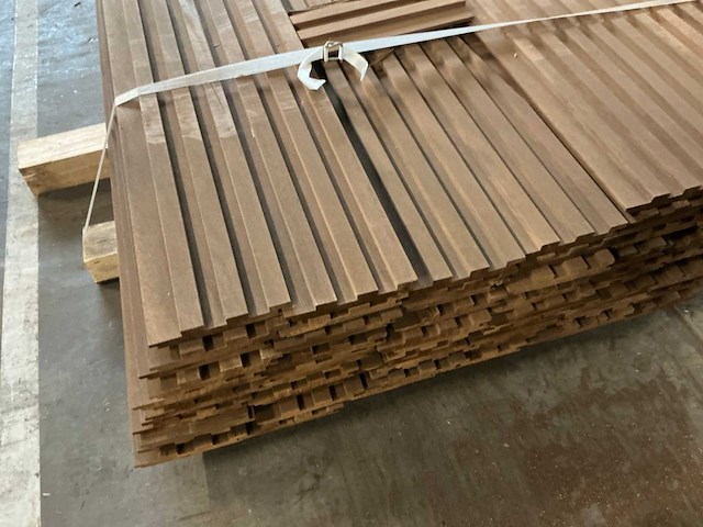 Ayous thermo 21x125 hardhout - afbeelding 4 van  5