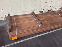 Ayous thermo 21x128 hardhout - afbeelding 4 van  6