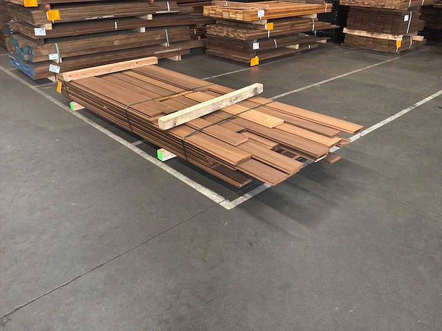 Ayous thermo 21x140 hardhout - afbeelding 4 van  4