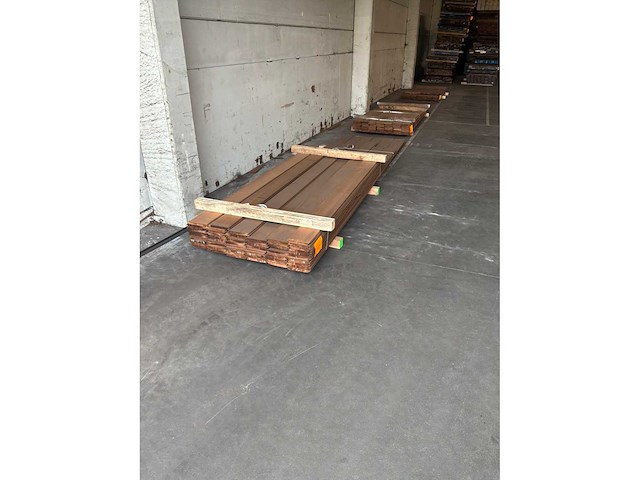 Ayous thermo 21x155 hardhout - afbeelding 1 van  4