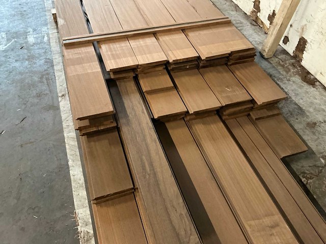 Ayous thermo 21x165 hardhout - afbeelding 3 van  6