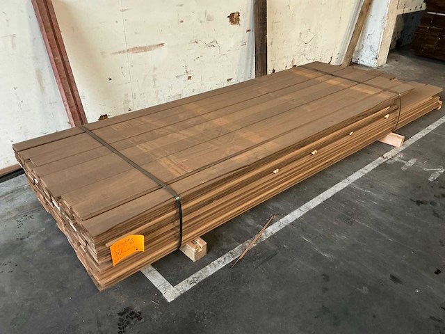 Ayous thermo 21x90/115/140 hardhout - afbeelding 1 van  6