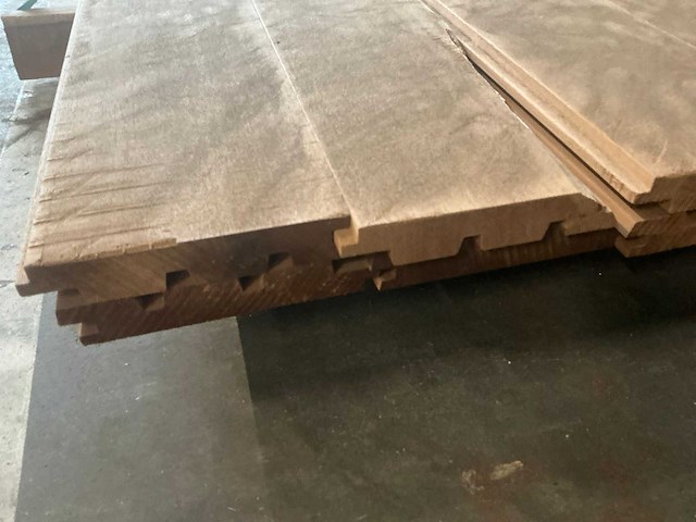 Ayous thermo 25x129 hardhout - afbeelding 4 van  4