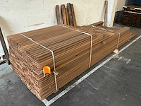 Ayous thermo 26x128 hardhout - afbeelding 1 van  6