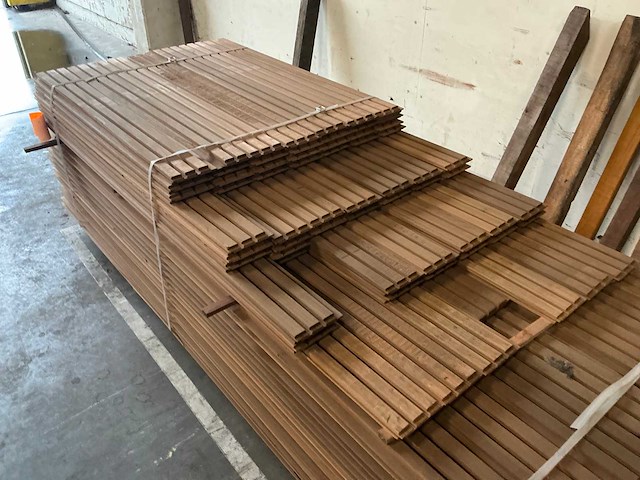 Ayous thermo 26x128 hardhout - afbeelding 6 van  6
