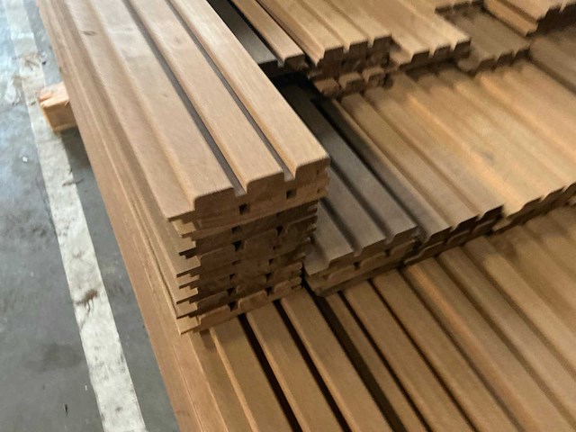 Ayous thermo 26x128 hardhout - afbeelding 4 van  6