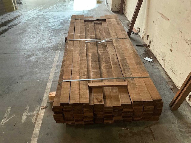 Ayous thermo 33x80 hardhout - afbeelding 3 van  4