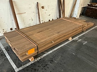 Ayous thermo / frake thermo 18/21/27x66/70/140/165/190 hardhout - afbeelding 1 van  8