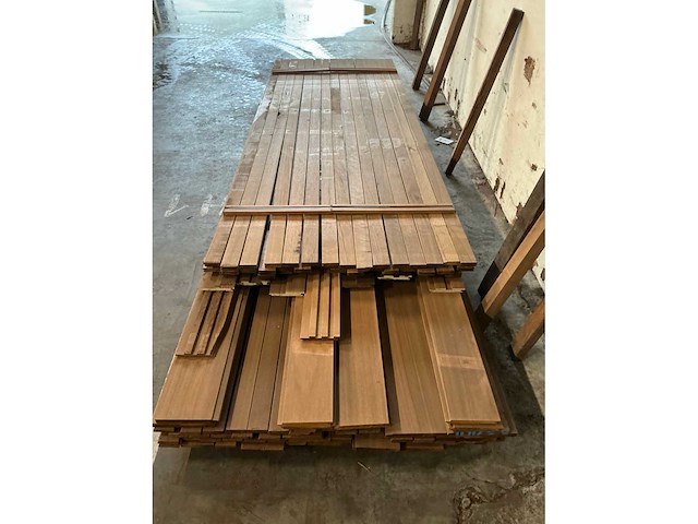 Ayous thermo / frake thermo 18/21/27x66/70/140/165/190 hardhout - afbeelding 2 van  8