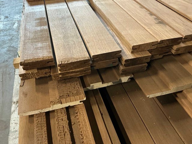 Ayous thermo / frake thermo 18/21/27x66/70/140/165/190 hardhout - afbeelding 3 van  8