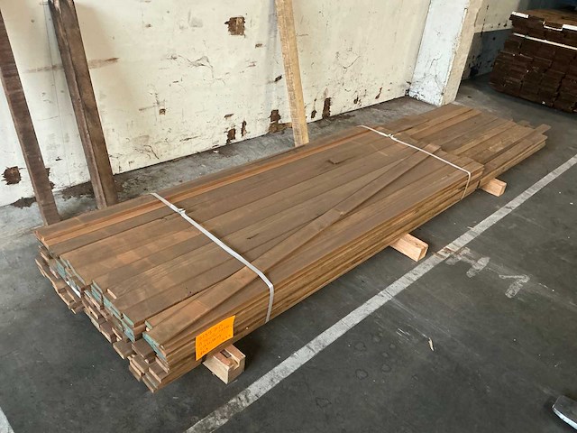 Ayous thermo / frake thermo 18/21x66/68/75 hardhout - afbeelding 1 van  5