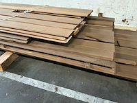 Ayous thermo / frake thermo 18x130/144 hardhout - afbeelding 6 van  6