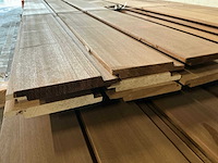 Ayous thermo / frake thermo 18x130/144 hardhout - afbeelding 5 van  6