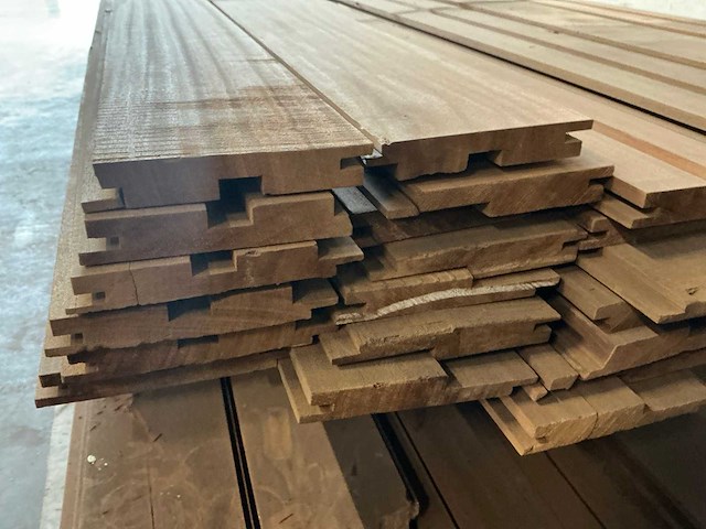 Ayous thermo / frake thermo 20/21/22x120/126/129/140 hardhout - afbeelding 4 van  7