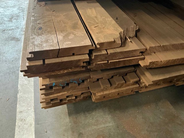 Ayous thermo / frake thermo 20/21/22x120/126/129/140 hardhout - afbeelding 5 van  7