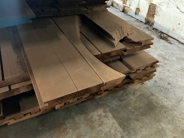 Ayous thermo / frake thermo 20/21/22x120/126/129/140 hardhout - afbeelding 6 van  7