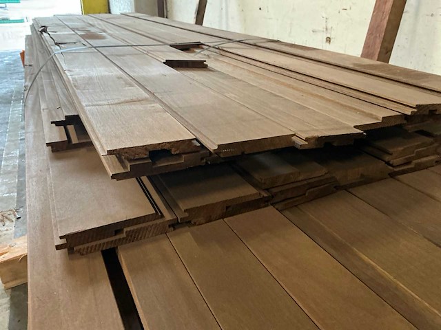 Ayous thermo / frake thermo 20/21x66/115/140/190 hardhout - afbeelding 5 van  6