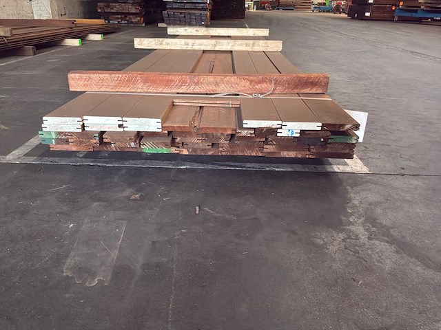 Ayous thermo/ frake thermo 20x120 hardhout - afbeelding 4 van  4