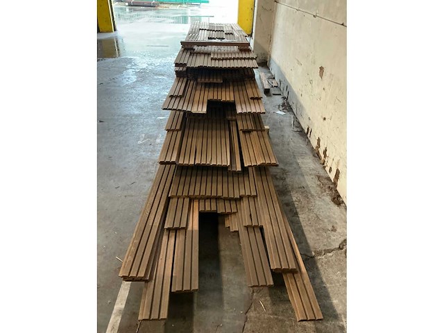 Ayous thermo / frake thermo 21x128 hardhout - afbeelding 3 van  6