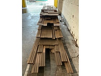 Ayous thermo / frake thermo 21x128 hardhout - afbeelding 3 van  6