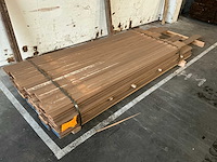 Ayous thermo / frake thermo 21x140 hardhout - afbeelding 1 van  5