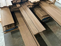 Ayous thermo / frake thermo 21x140 hardhout - afbeelding 4 van  5