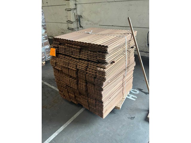 Ayous/frake 21/26x128 hardhout - afbeelding 3 van  4