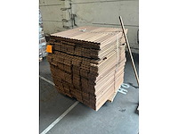 Ayous/frake 21/26x128 hardhout - afbeelding 3 van  4