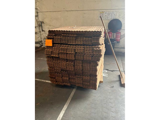 Ayous/frake 21/26x128 hardhout - afbeelding 4 van  4