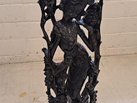 Aziatisch houtsnijwerk - afbeelding 1 van  2