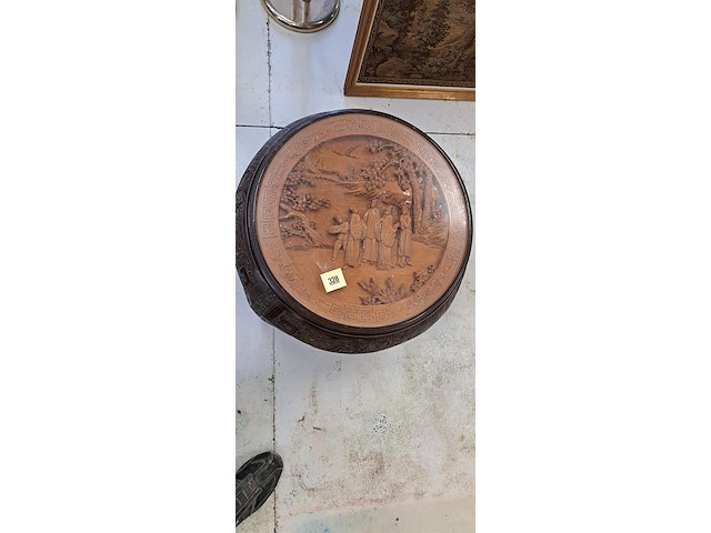 Aziatisch tafeltje - afbeelding 1 van  2