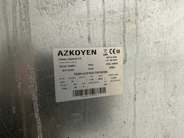 Azkoyen palma hz 8000 vendingmachine - functioneel - afbeelding 7 van  7