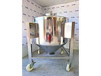 Azo - roestvrijstalen tank – azo d1200 – 1000 l - 2002 (2x) - afbeelding 1 van  7