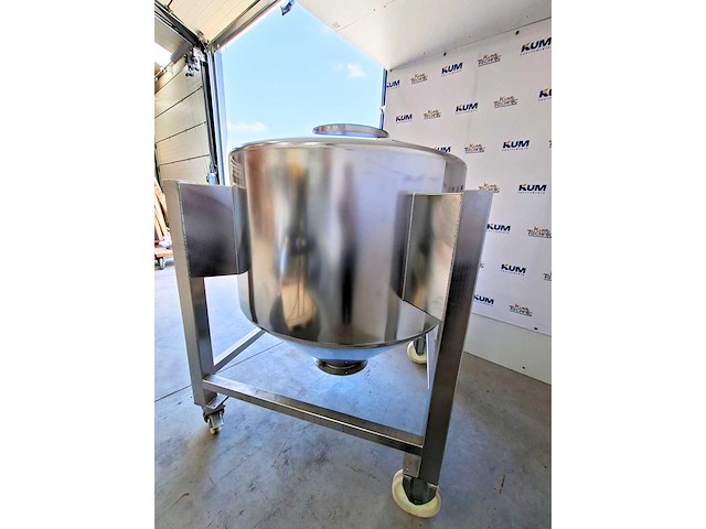 Azo - roestvrijstalen tank – azo d1200 – 1000 l - 2002 (2x) - afbeelding 3 van  7