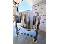 Azo - roestvrijstalen tank – azo d1200 – 1000 l - 2002 (2x) - afbeelding 2 van  5