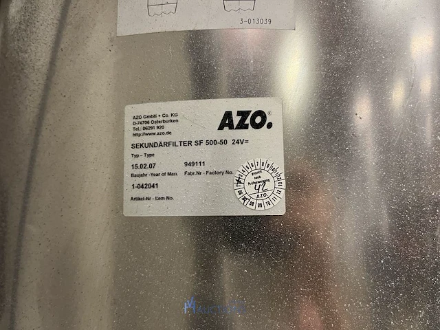 Azo trechter-/doseerinstallatie - afbeelding 14 van  25