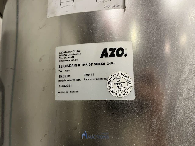 Azo trechter-/doseerinstallatie - afbeelding 17 van  29