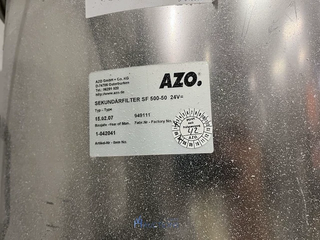 Azo trechter-/doseerinstallatie - afbeelding 18 van  29
