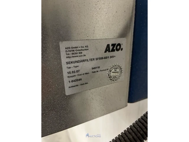 Azo trechter-/doseerinstallatie - afbeelding 13 van  29