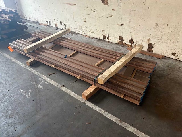 Azobe 45x90 hardhout - afbeelding 2 van  4