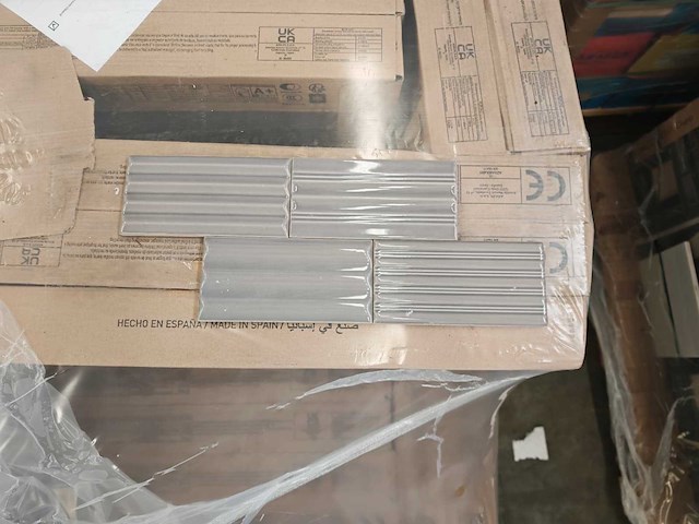 Azulev wigwag mud mat wandtegel 7,5x15 cm 24,3 m² - afbeelding 1 van  7