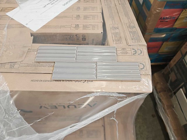 Azulev wigwag mud mat wandtegel 7,5x15 cm 24,3 m² - afbeelding 2 van  7