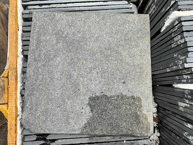 B black grafitte stone cotage natuursteen tuintegels ca. 43,32m2 - afbeelding 1 van  3